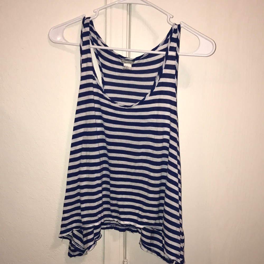 Loose cotton tank top.